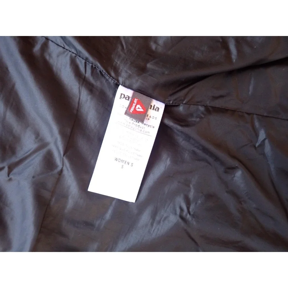 Patagonia Nano Puff Vest Womens Small Black Excellent Quilted Puffer Layering